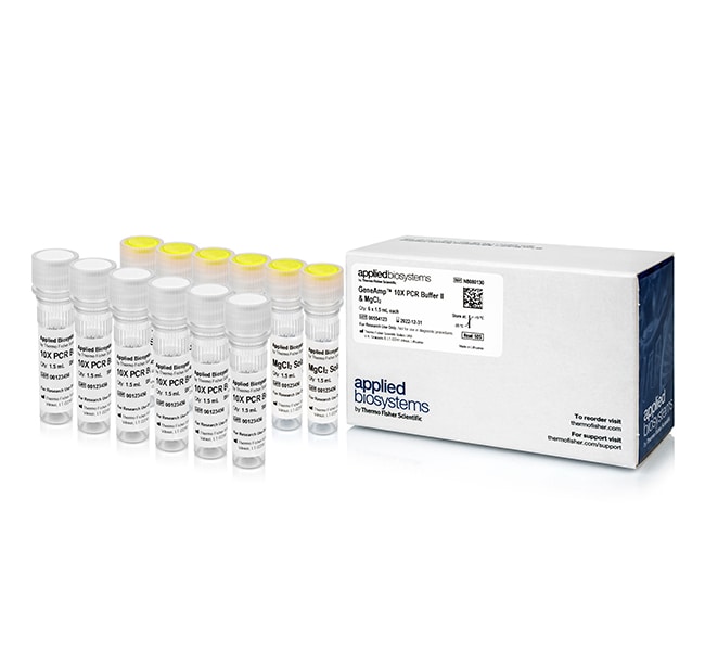 GeneAmp&trade; 10X PCR Buffer II &amp; MgCl<sub>2</sub>